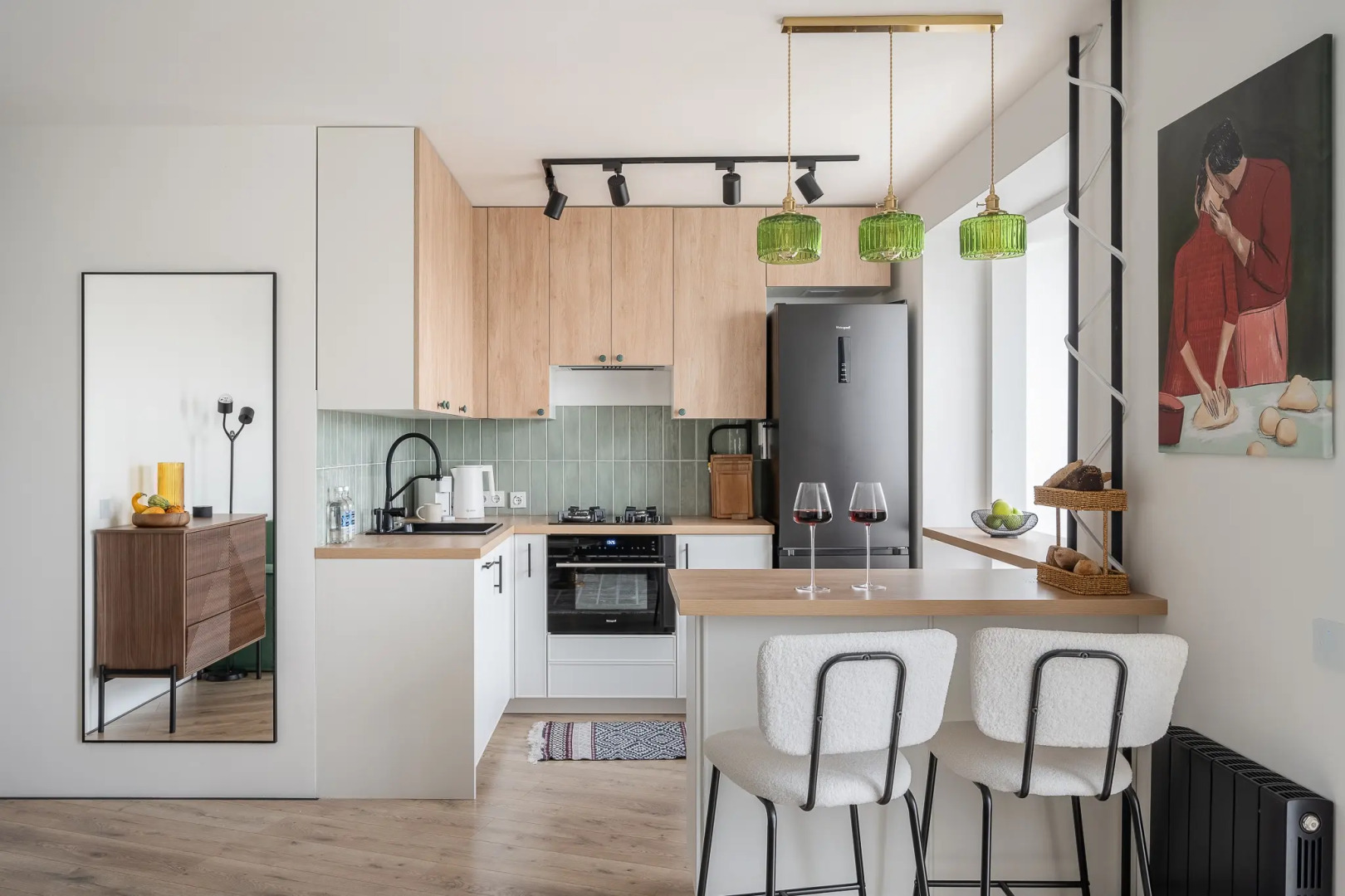 Апартаменты дизайнерские однокомнатные у метро Павелецкая