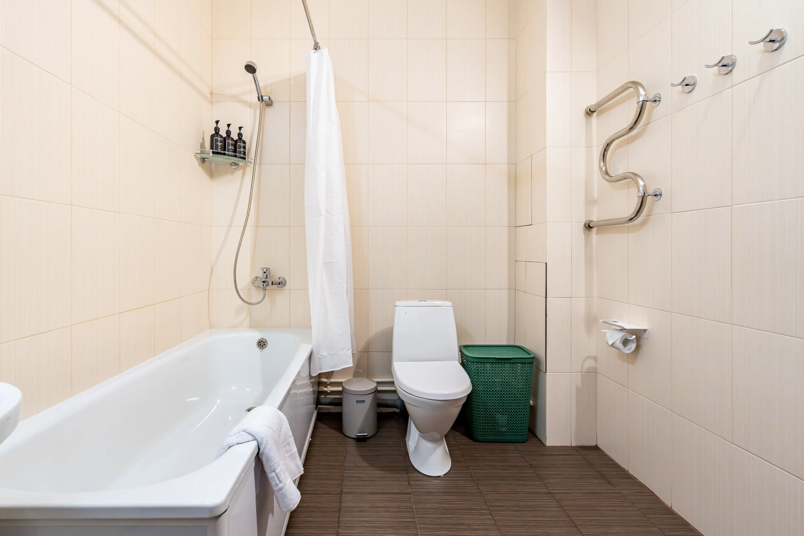 Квартира GetFlat Scarlet с Балконом Для 1-4 Гостей