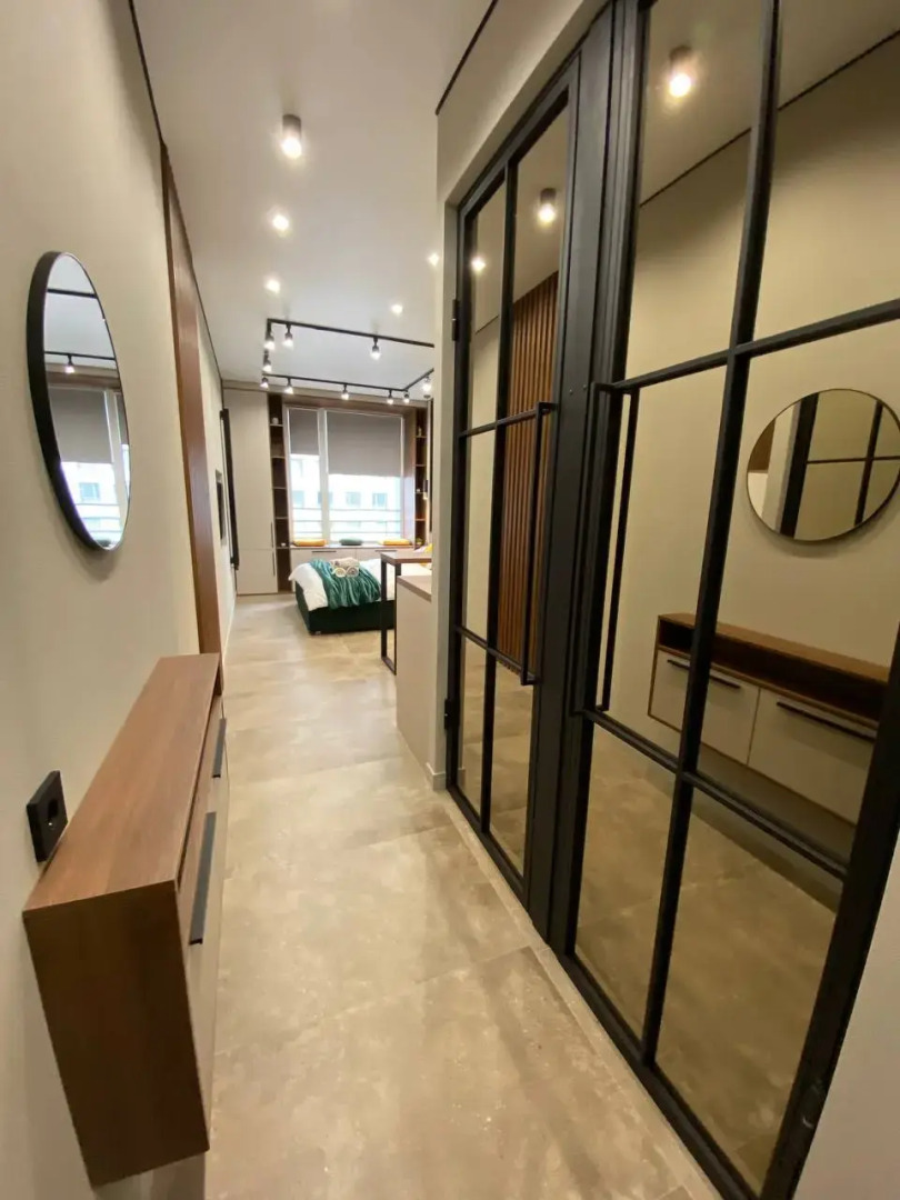 Апартаменты Студия на Шелепихинской Набережной Сапфир