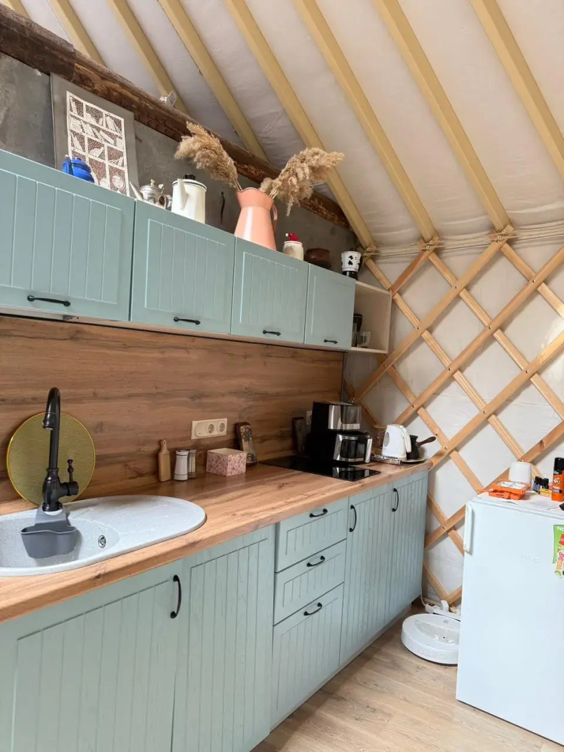 Частный дом Юрта среди сосен