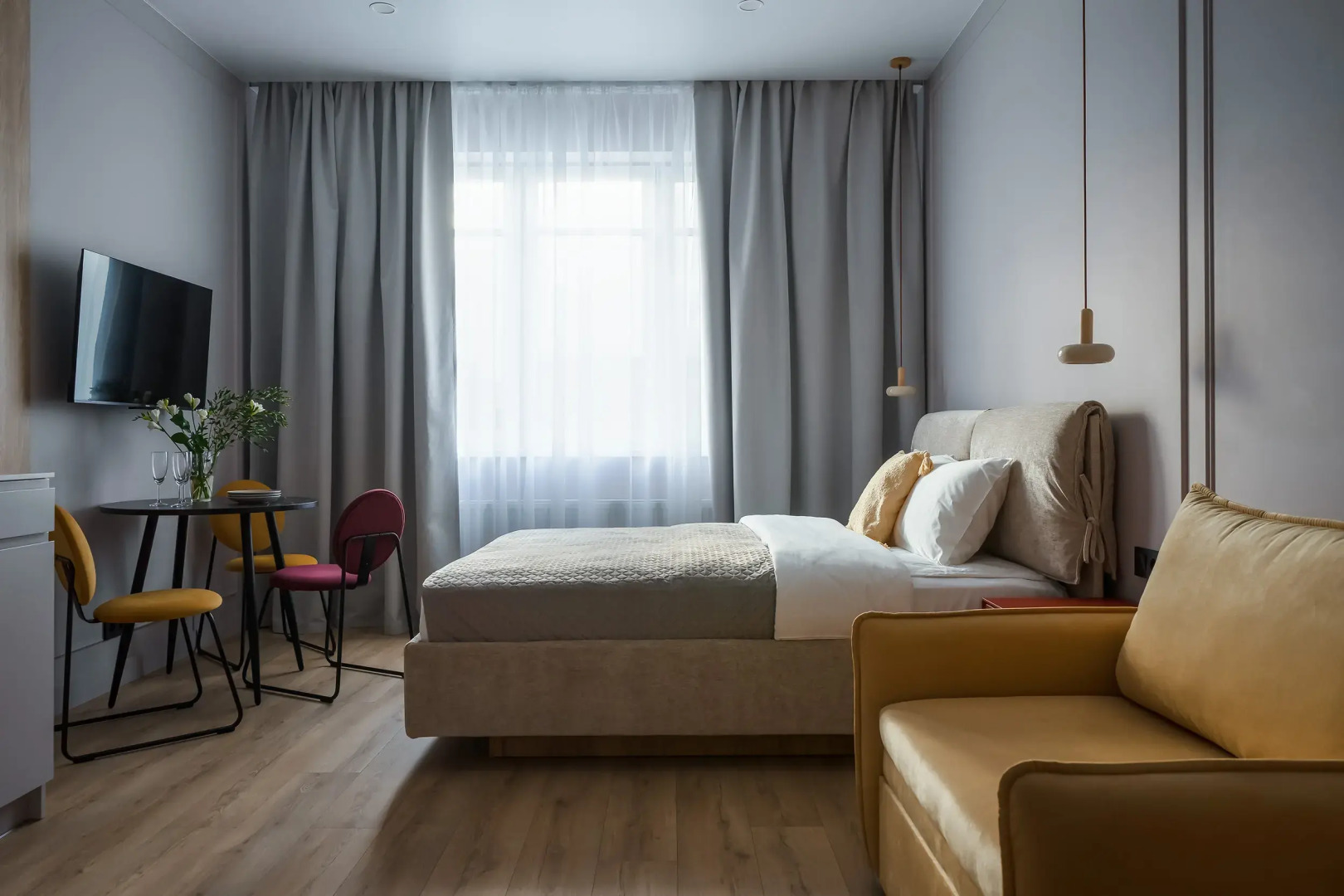 Апартаменты Pavlov F c видом на реку