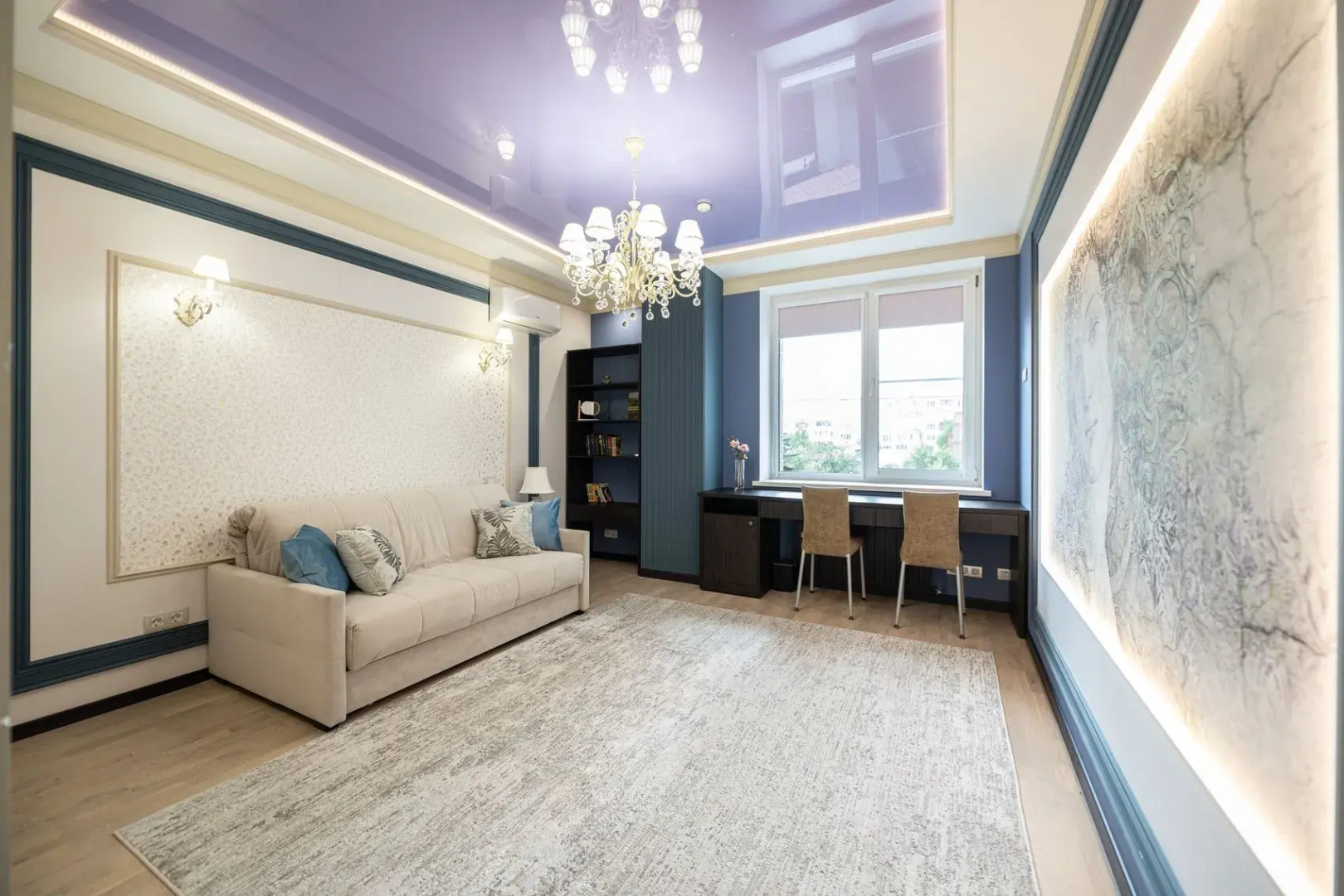 Апартаменты Пять Звёзд Большая с Кондиционерами и камином