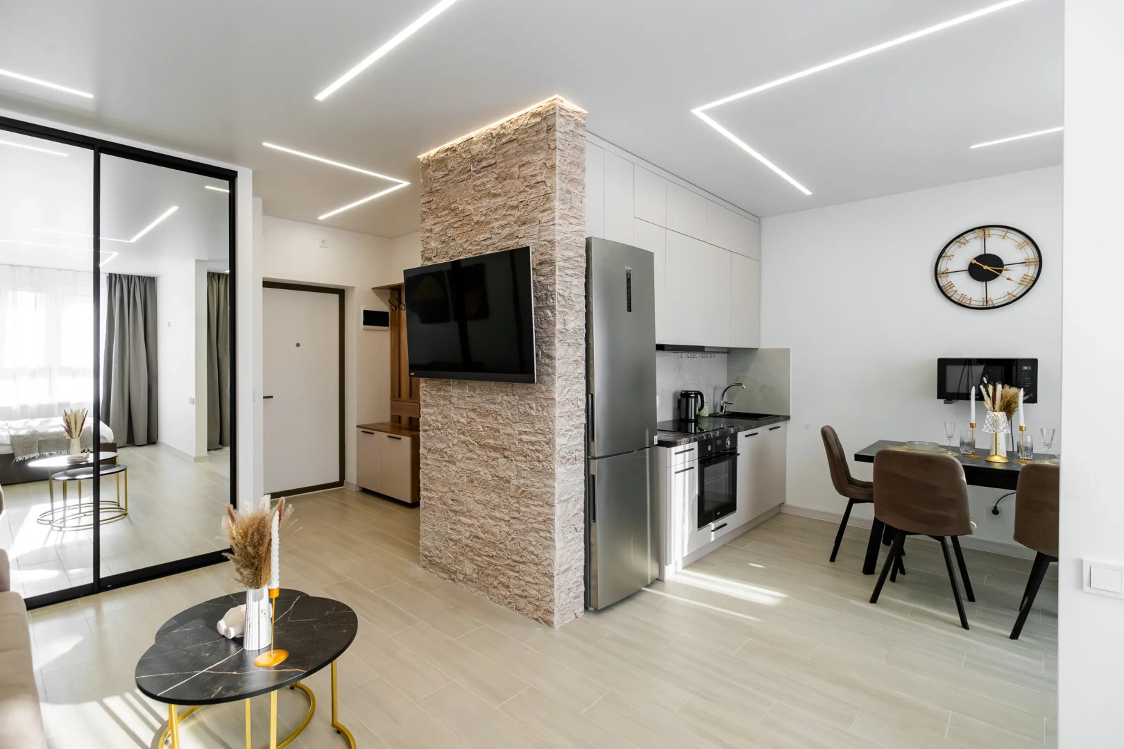 Квартира Лофт на 17 Этаже с Видом на Набережную в Жк Аквамарин 2