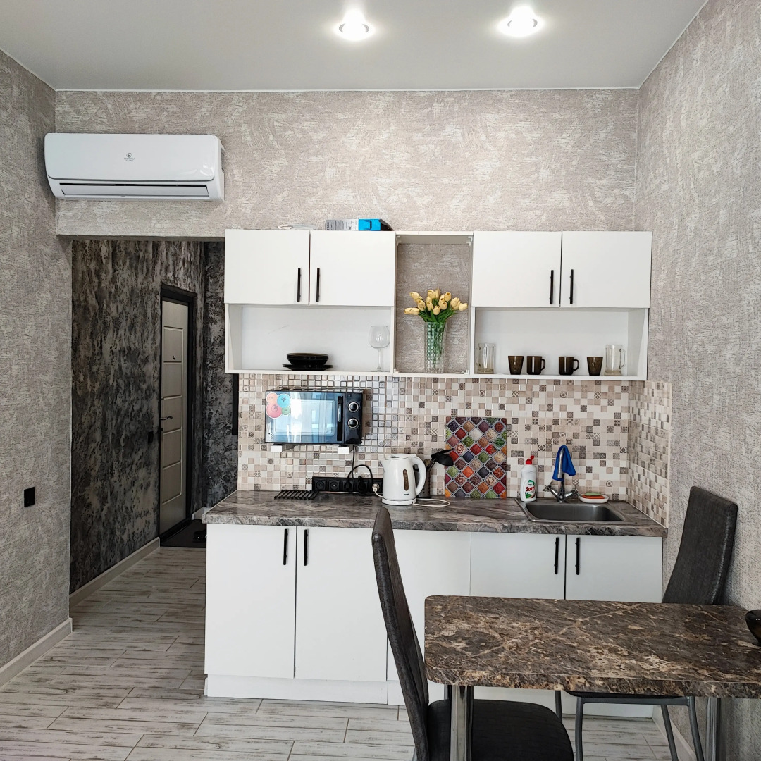 Апартаменты на 30 Этаже с Видом на Волгу и Город