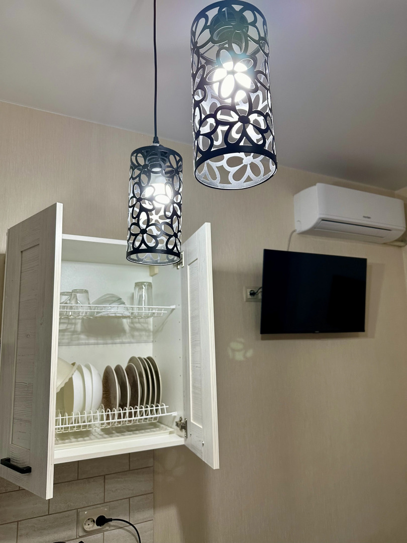 Квартира-студия с красивым видом на город