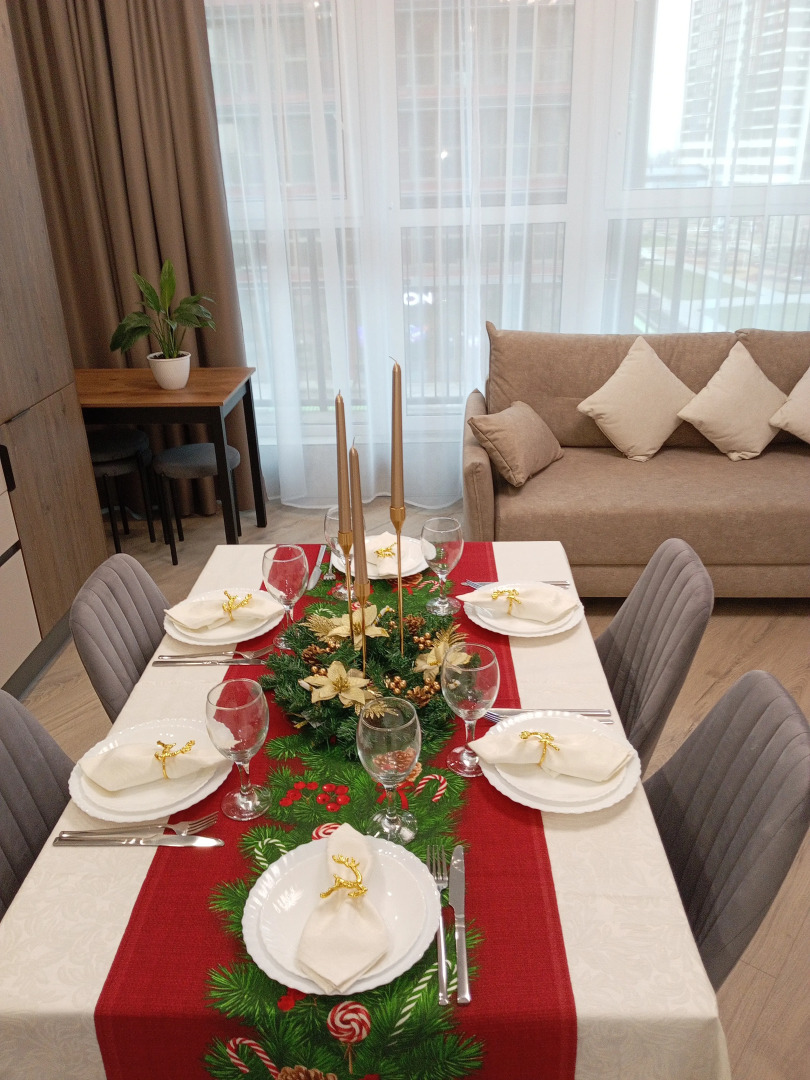 Квартира Новая евротрешка в ЖК Минск Мир с двумя отдельными спальнями