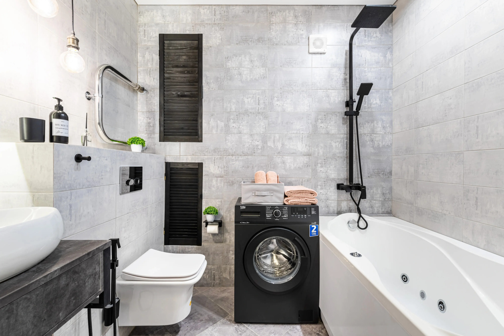 Апартаменты Дизайнерская Квартира с Джакузи