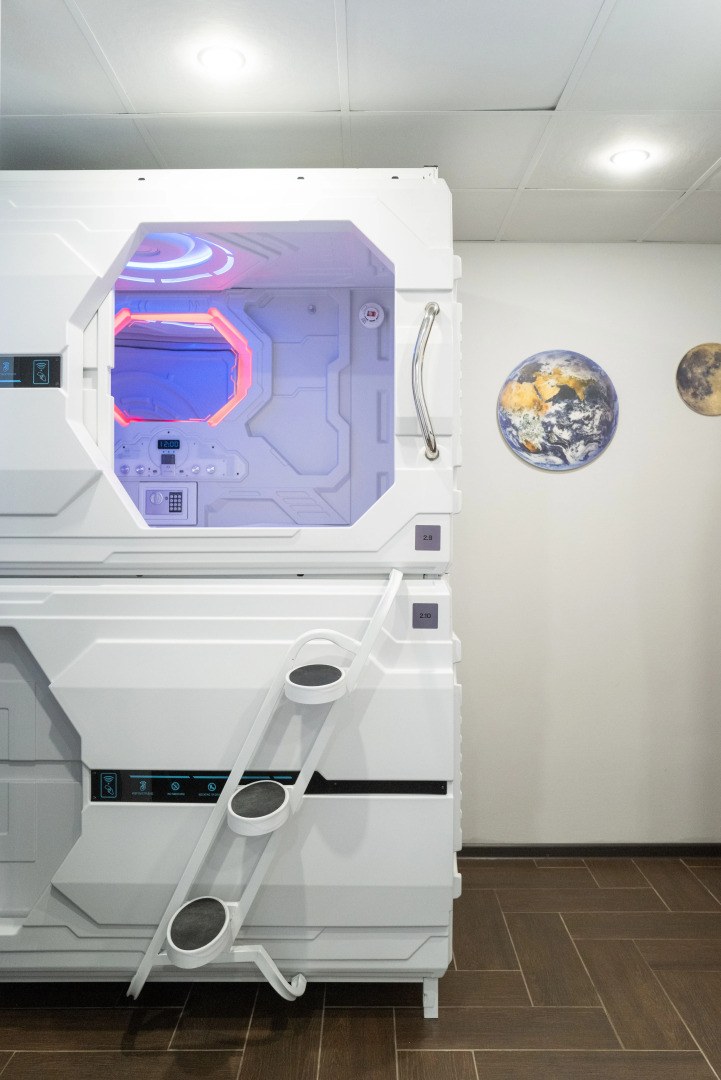 Отель капсульный Timelapse