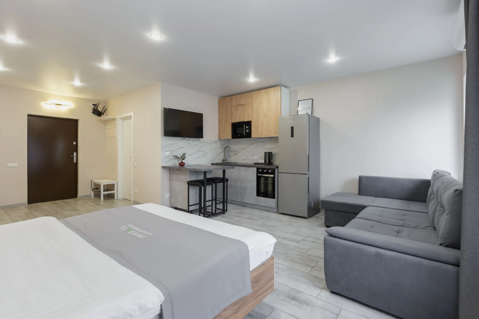 Квартира Inndays Apartments на Новомосковской