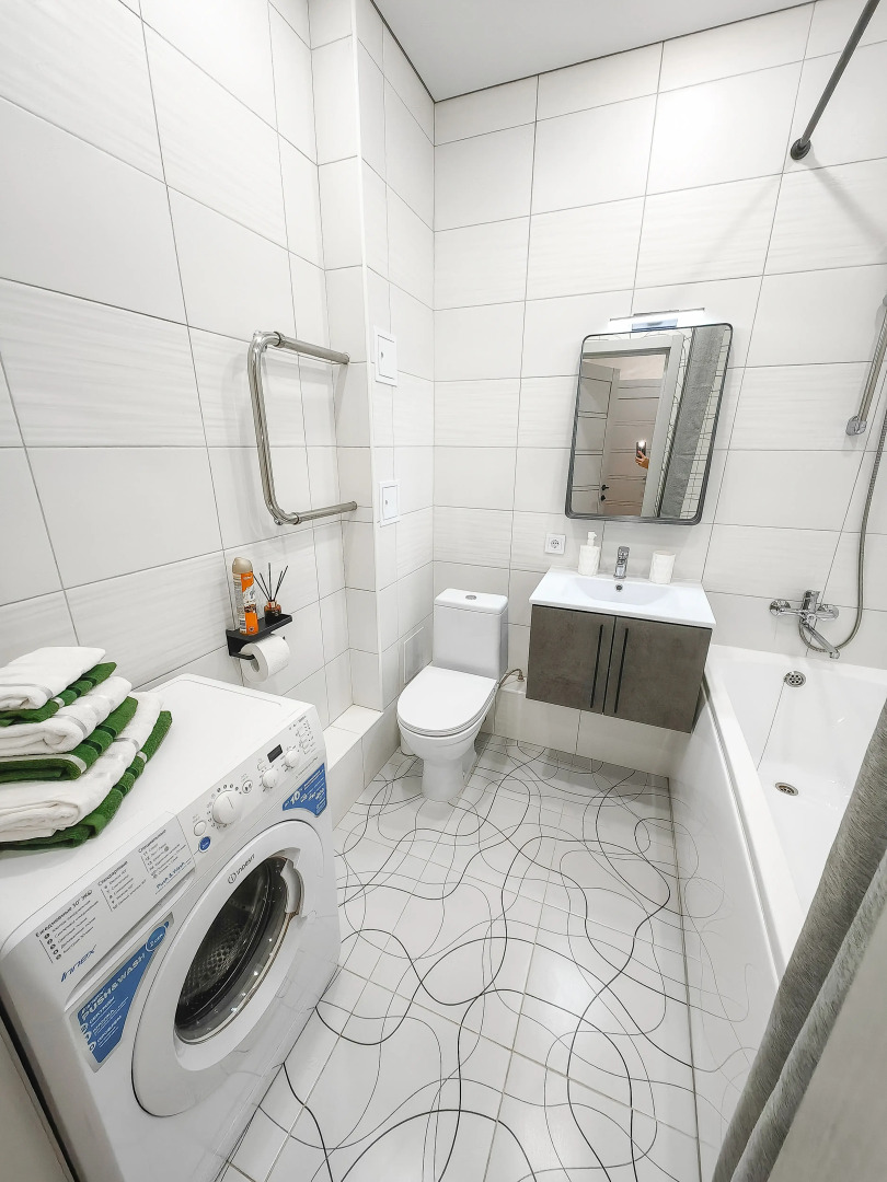 Квартира уютная и стильная в доме с садом на крыше