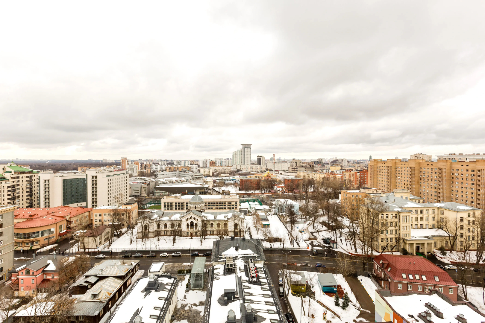 View point apartment on 19 floor 5 minutes walk to Krasnoselskaya metro