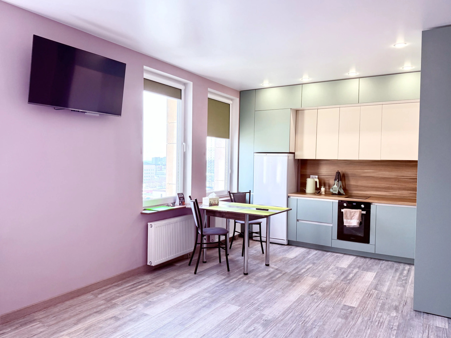 Апартаменты Студия с 4мя Спальными в Европейском Квартале