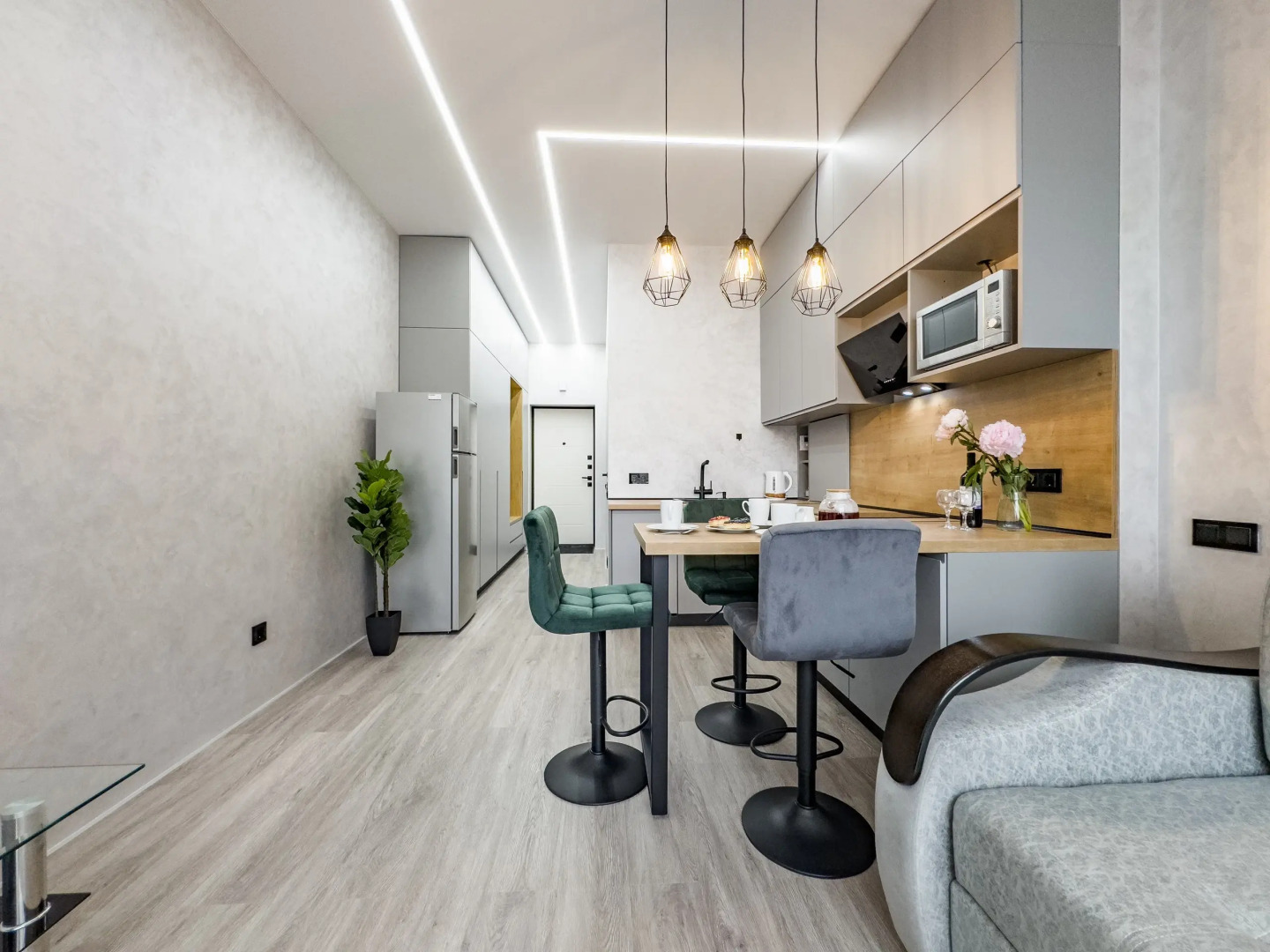 Квартира Апартамент-Студия с Террасой Apart Zelenogradsk