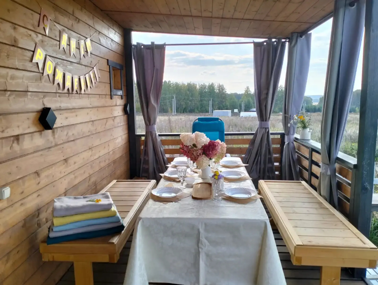 Частный дом с баней и чаном Душевное место