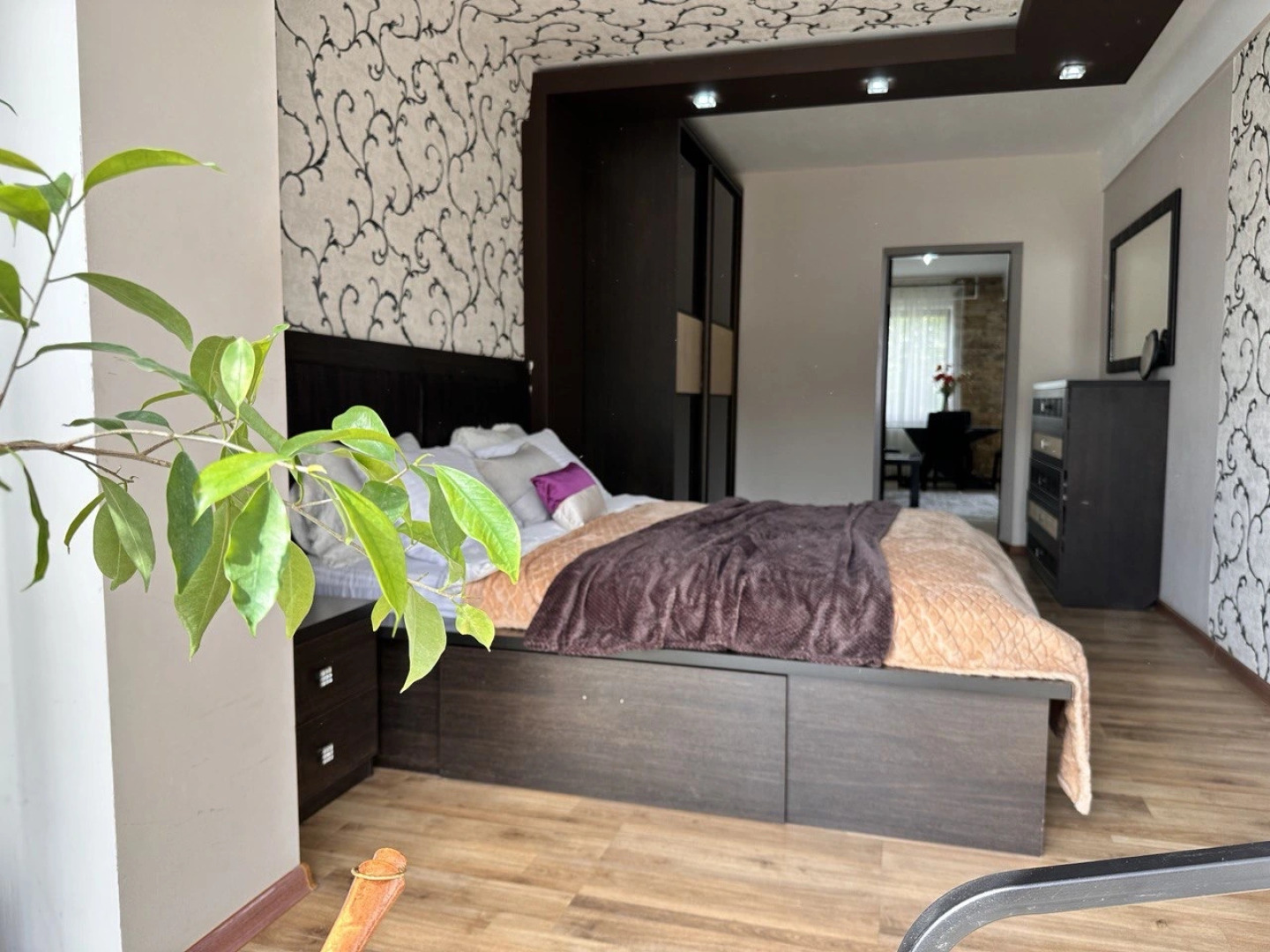 Квартира Уютная с Видом на Гору Тарки-Тау