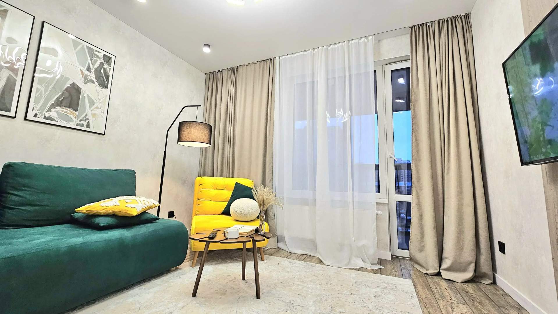 Квартира в современном доме с отличным ремонтом