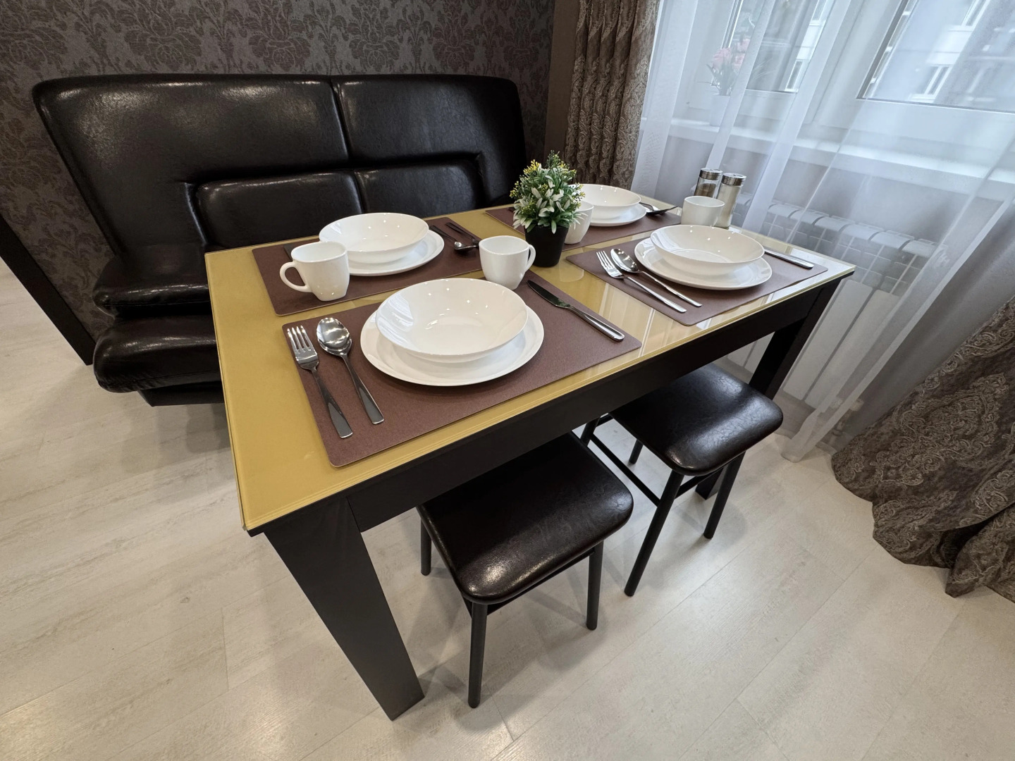 Квартира с видом на лес