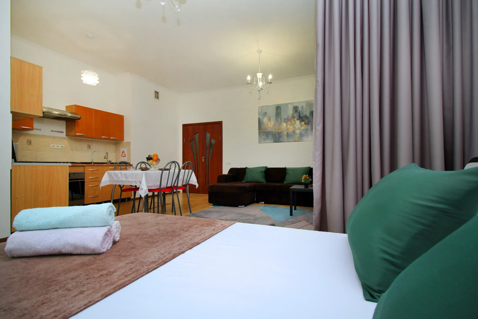 Апартаменты Уютная 1 Комнатная Квартира