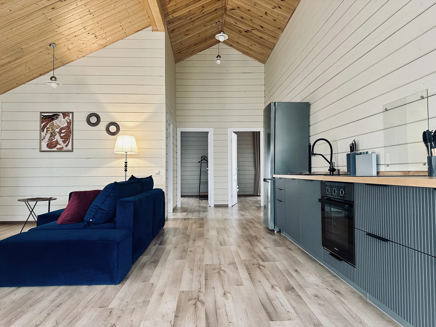 Частный дом рядом с прудом лесом и пляжем