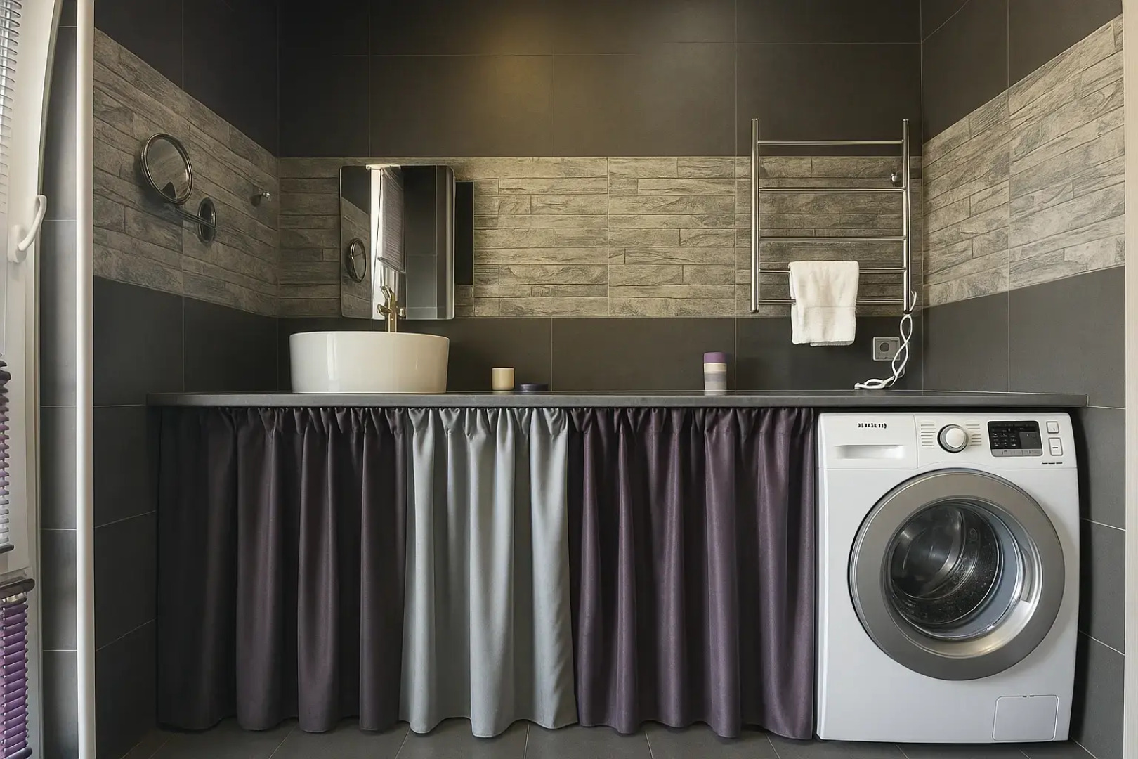 Квартира Студия с витражными окнами с видом на лес и горы