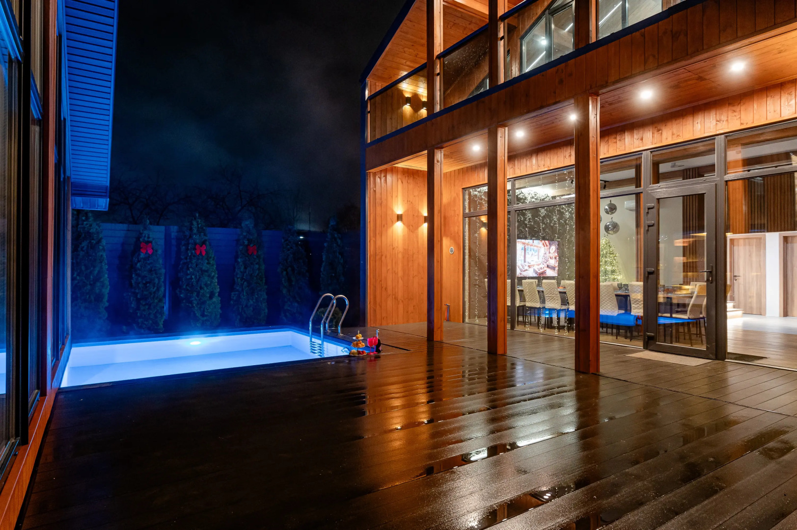 Частный Дом с Баней и Бассейном в Ликино