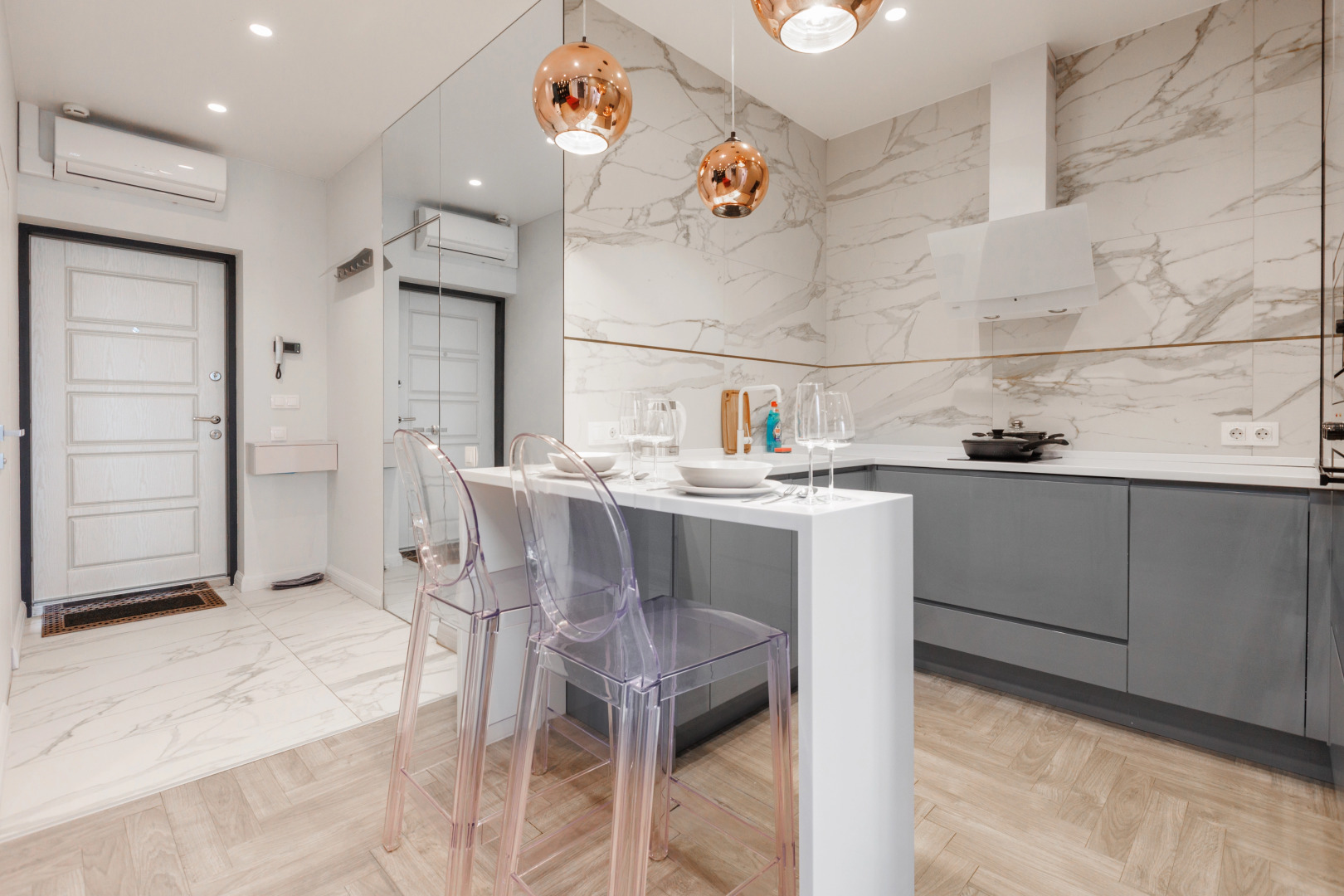 Апартаменты Gerbera Флотилия 2к Джакузи