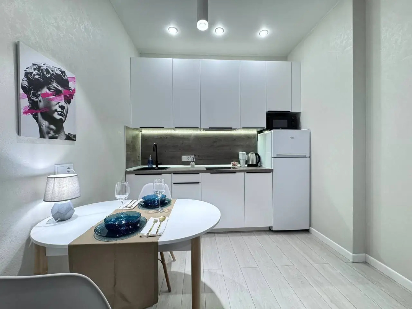 Квартира Евродвушка FamilyStyle в Новом районе Москвы