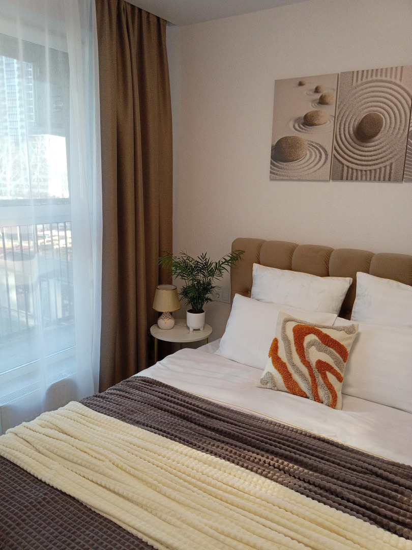 Квартира Новая евротрешка в ЖК Минск Мир с двумя отдельными спальнями