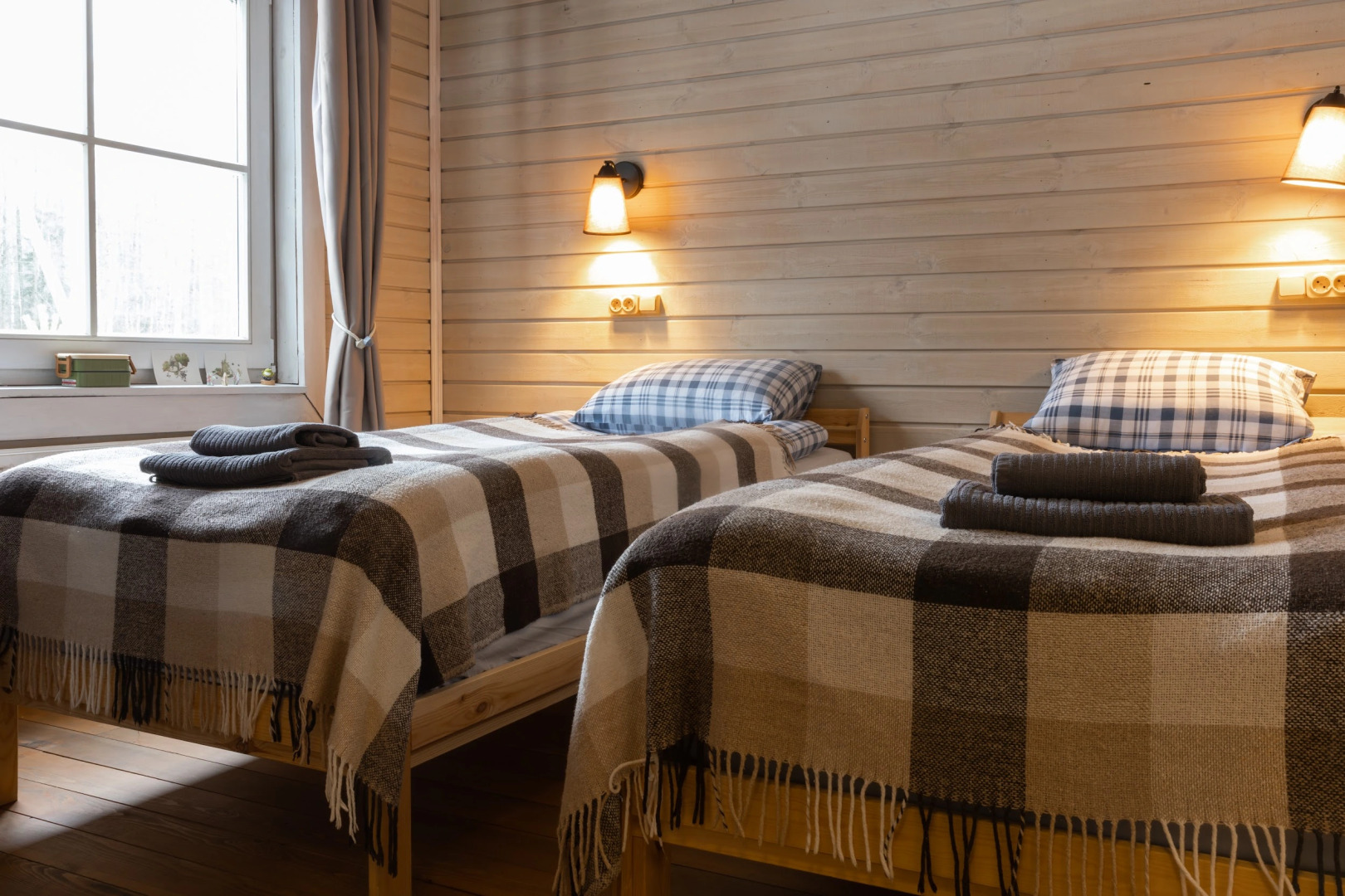 Шале с камином