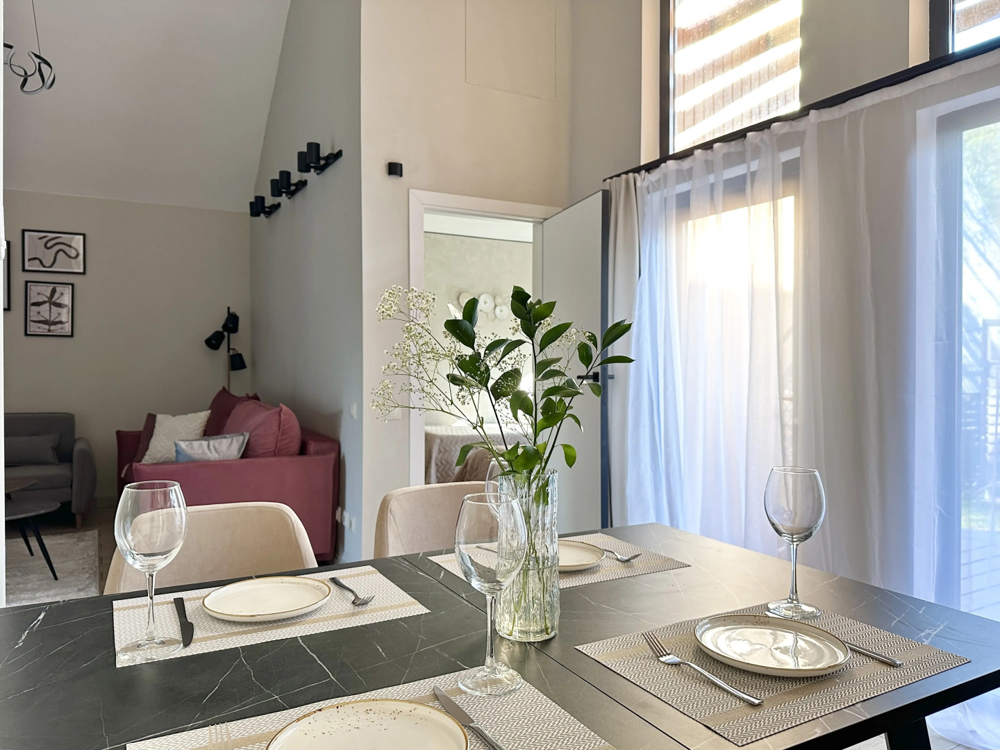 Частный Дом Барнхаус №2 на 10 гостей, с дровяной баней и горячим чаном