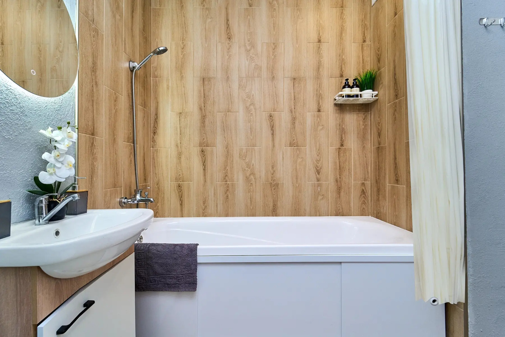 Квартира однокомнатная у парка Облаков Галицкого на 4 гостя