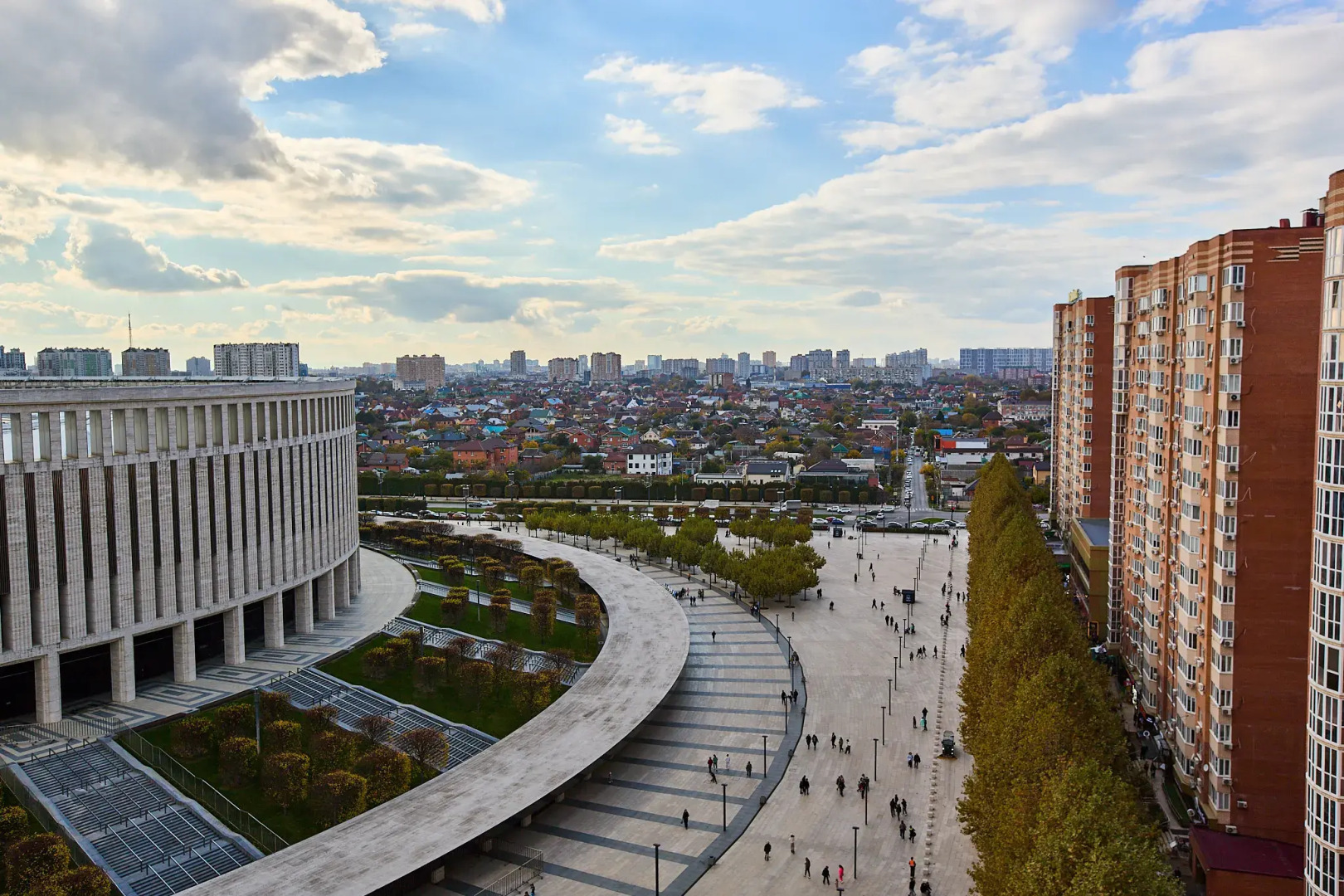 Квартира Уютная с видом на Стадион Краснодар