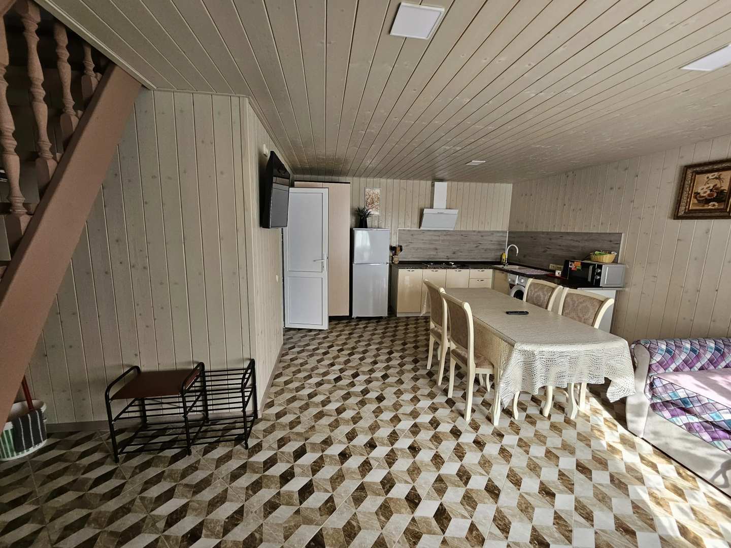 Гостевой дом С.Знаменское - пляж Беляус