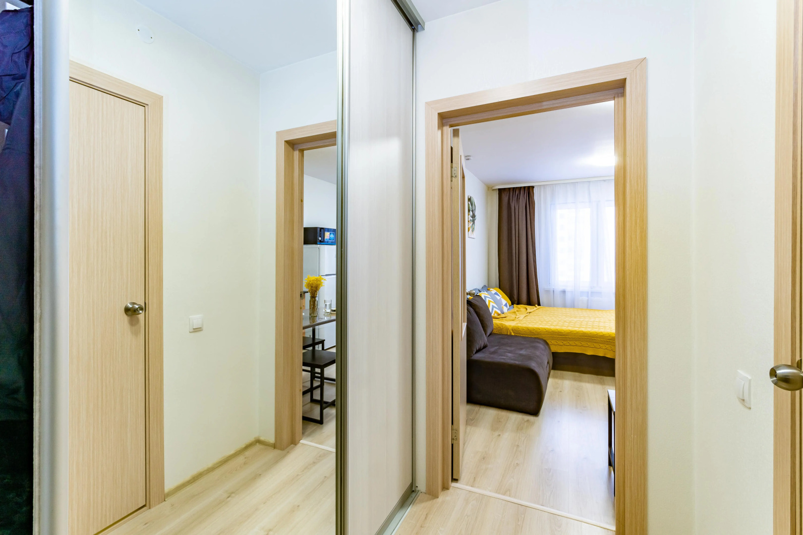 Квартира Студия с видом в современном районе