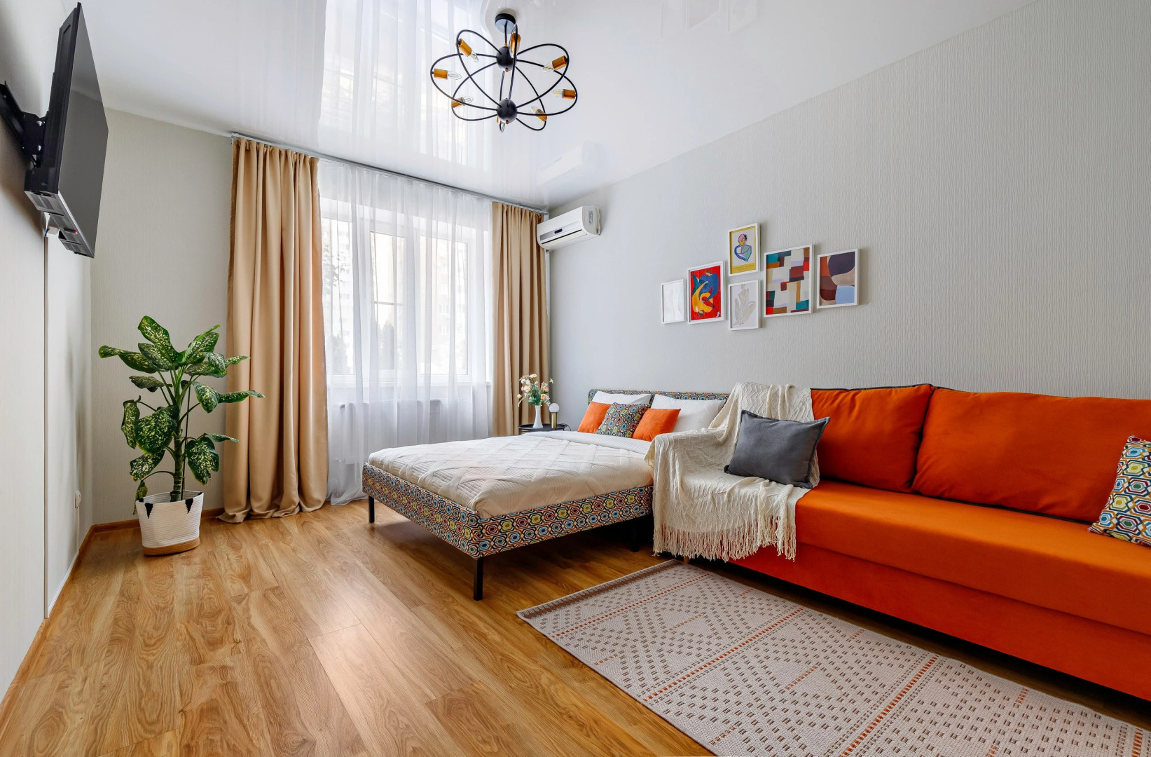 Квартира Двухкомнатная рядом с Парком