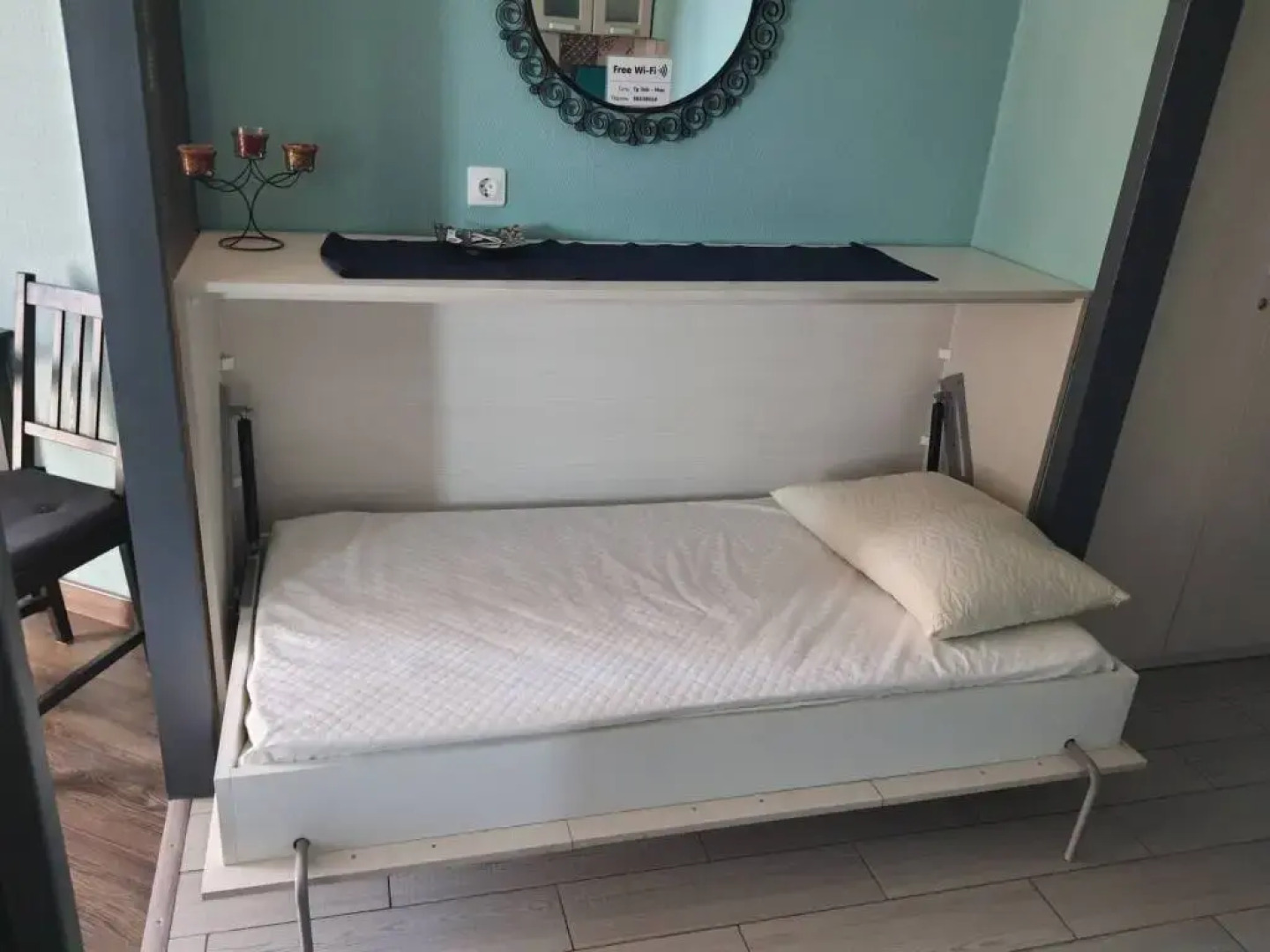 Апартаменты Студия с Балконом и Видом на Город на Гагарина