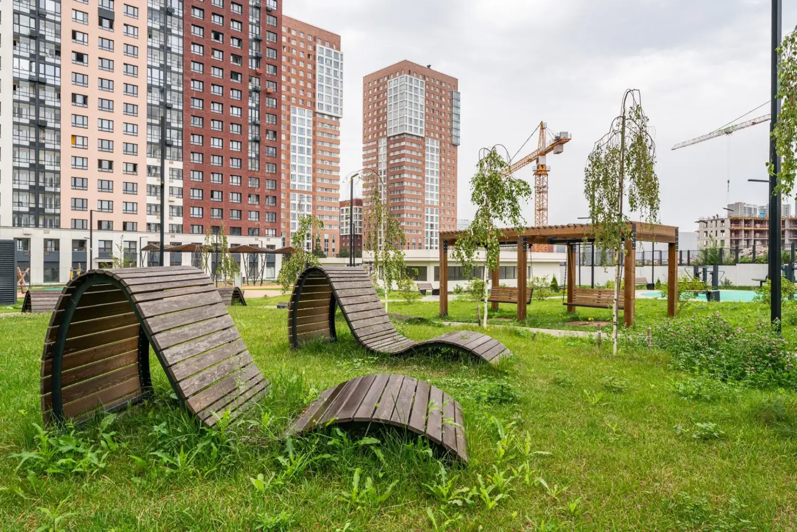 Апартаменты Студия на 23 Этаже с Видом на Москву