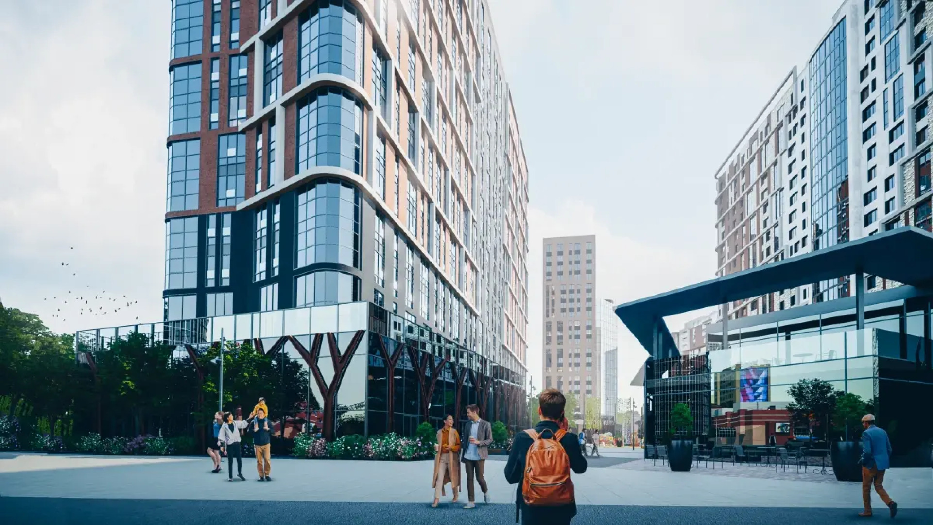 Апартаменты в Авторском квартале "Машаров" в самом центре города ВыДома