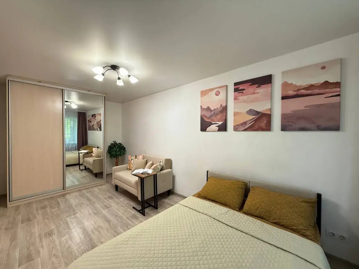 Квартира Новая Уютная Рядом с Аквапарком