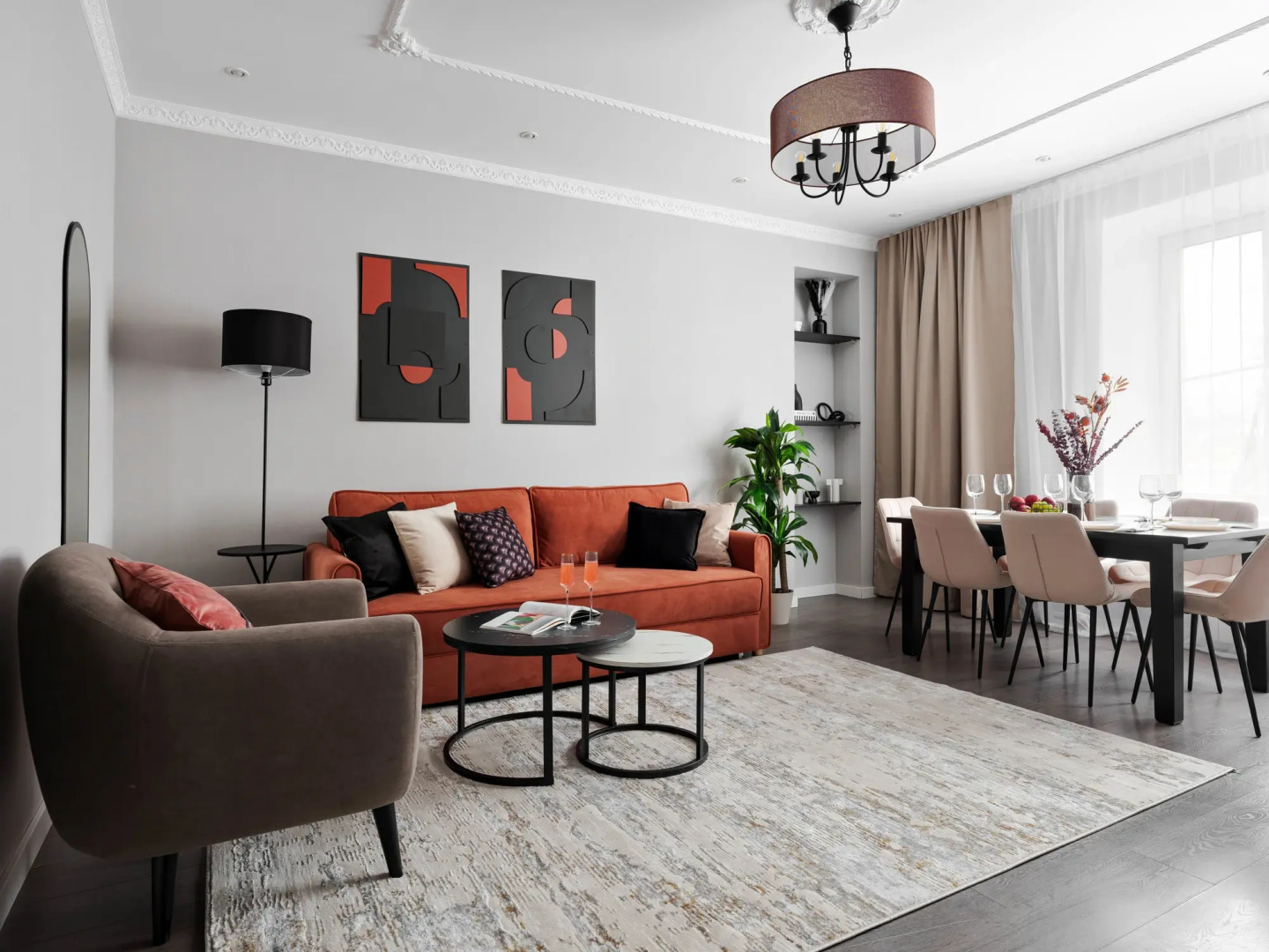 Квартира GM Apartments Трехкомнатные у Арбата