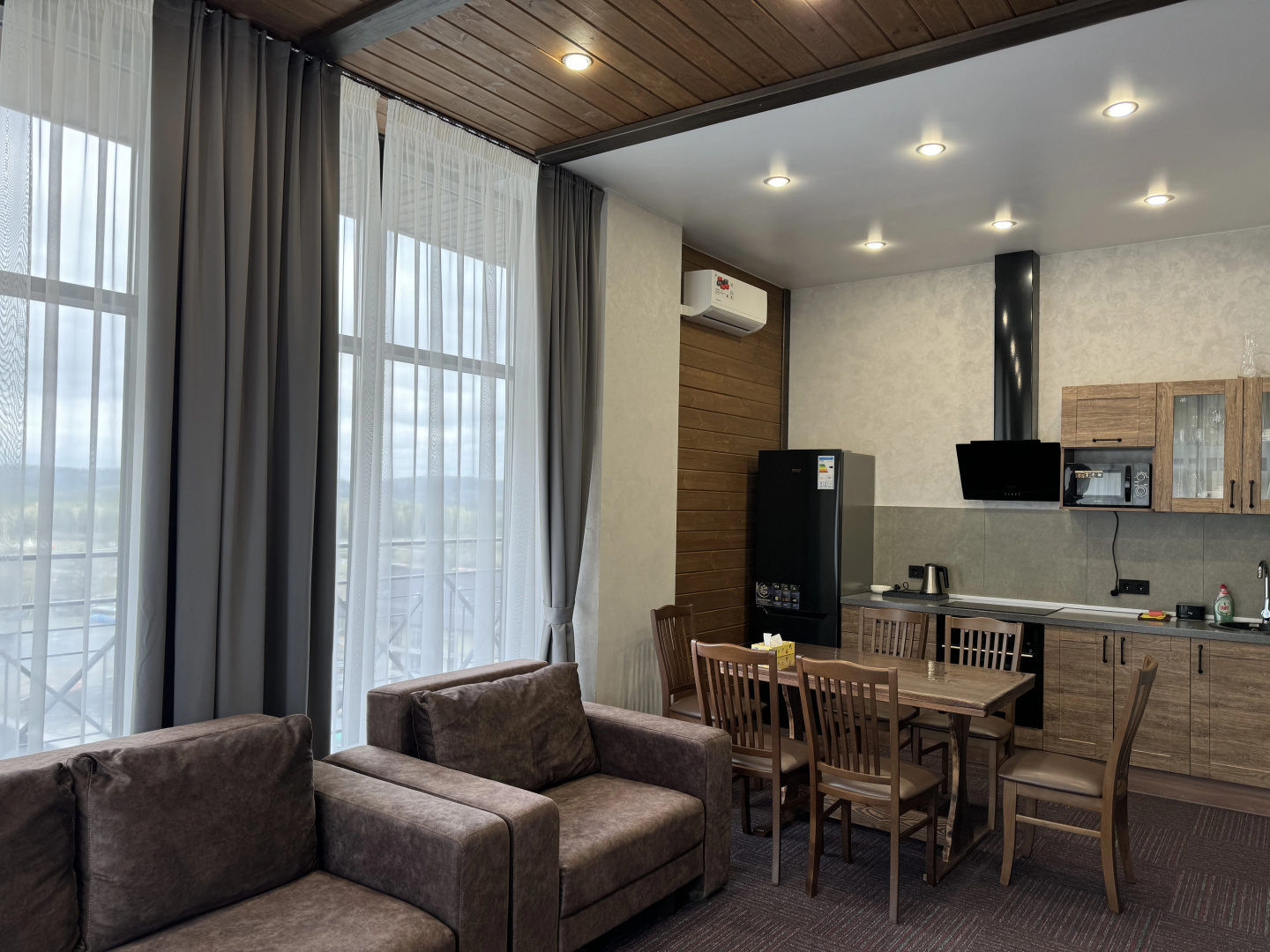 Апартаменты Апартамент 805 с Панорамными Окнами Business Residence-2