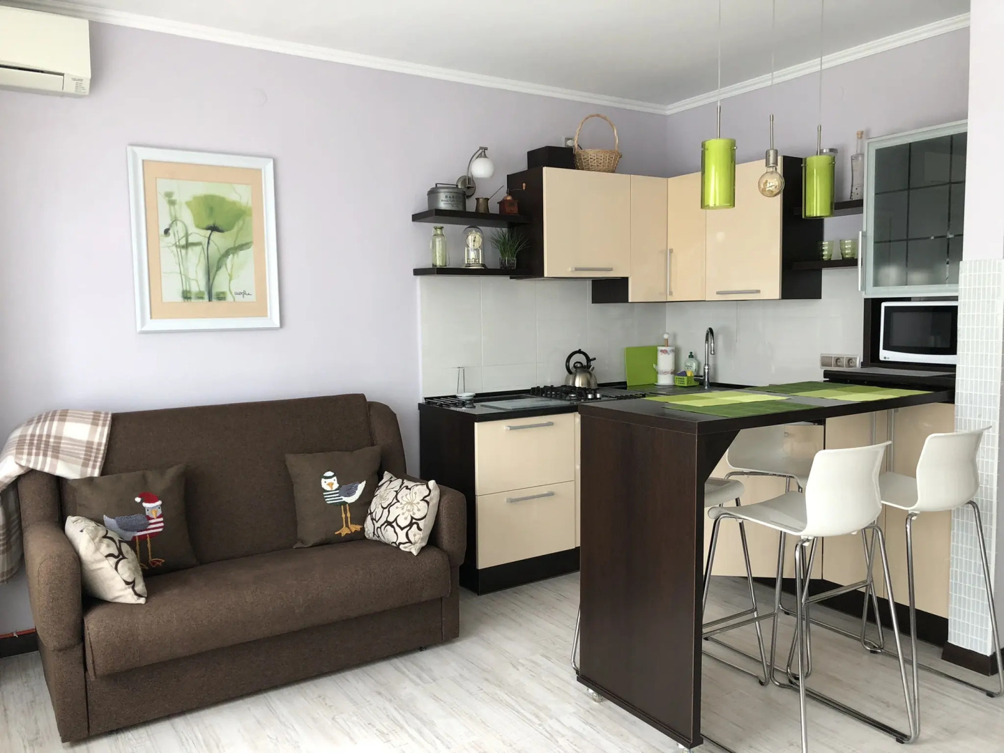 Апартаменты в самом центре Зеленоградска