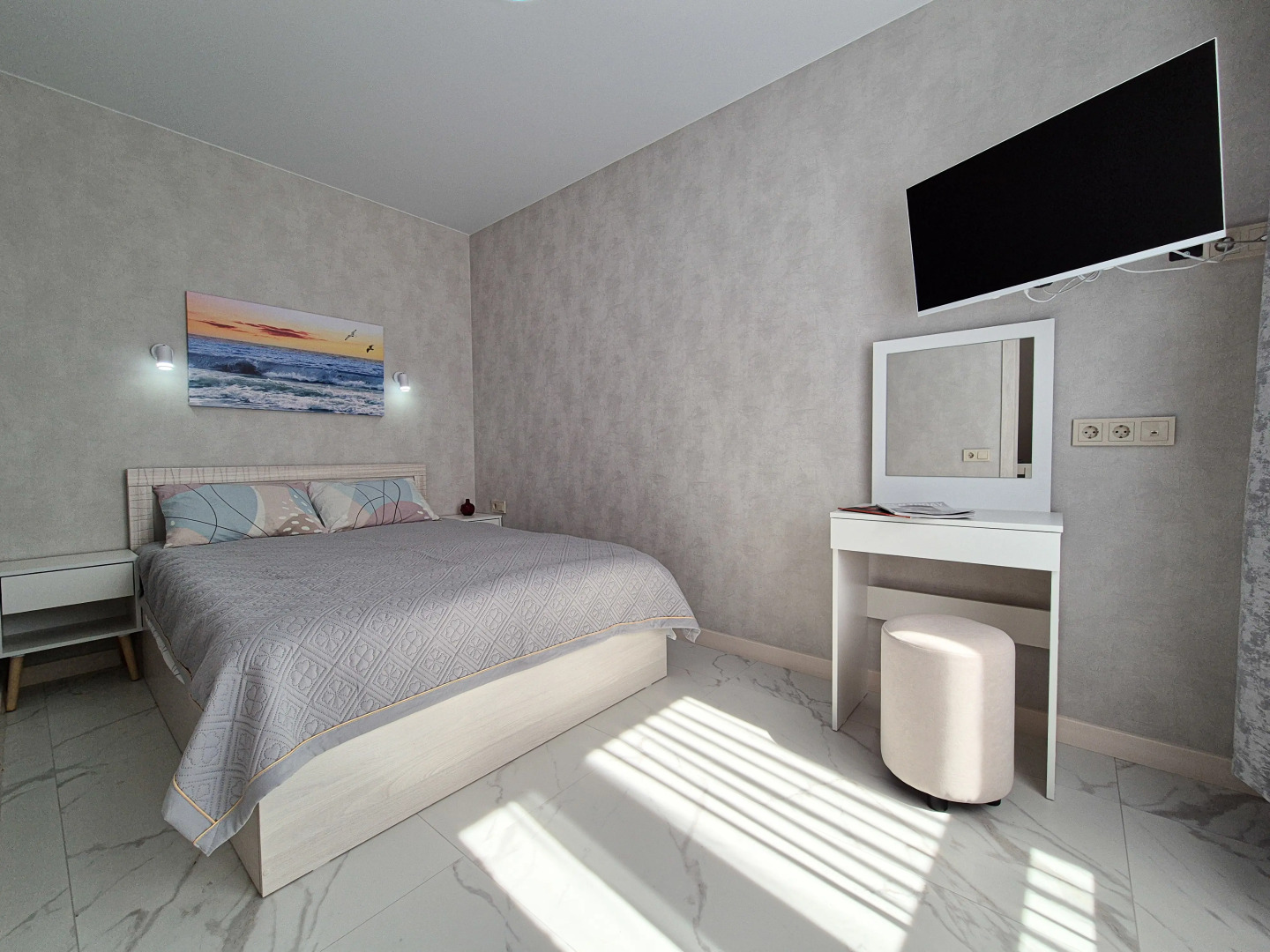 Квартира с Балконом в Одном из Самых Зеленых Районов Сочи