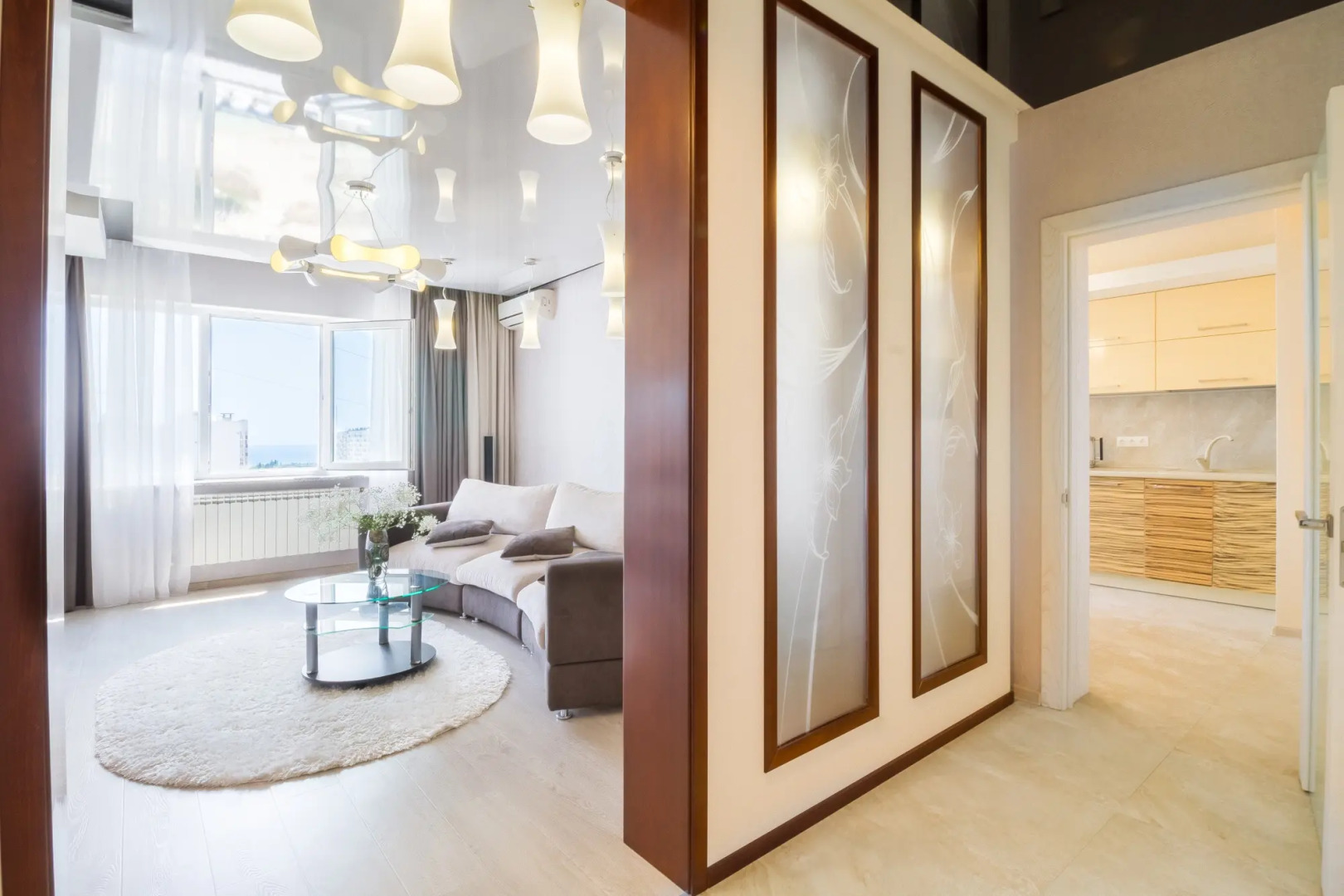 Квартира Прекрасная 2-х комнатная рядом с пляжем Алексино