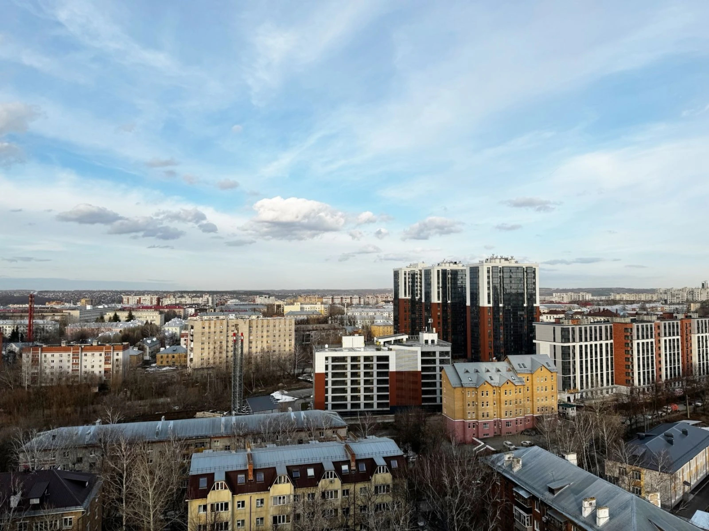 Апартаменты Видовая Студия в ЖК Грин Сити в Центре Казани