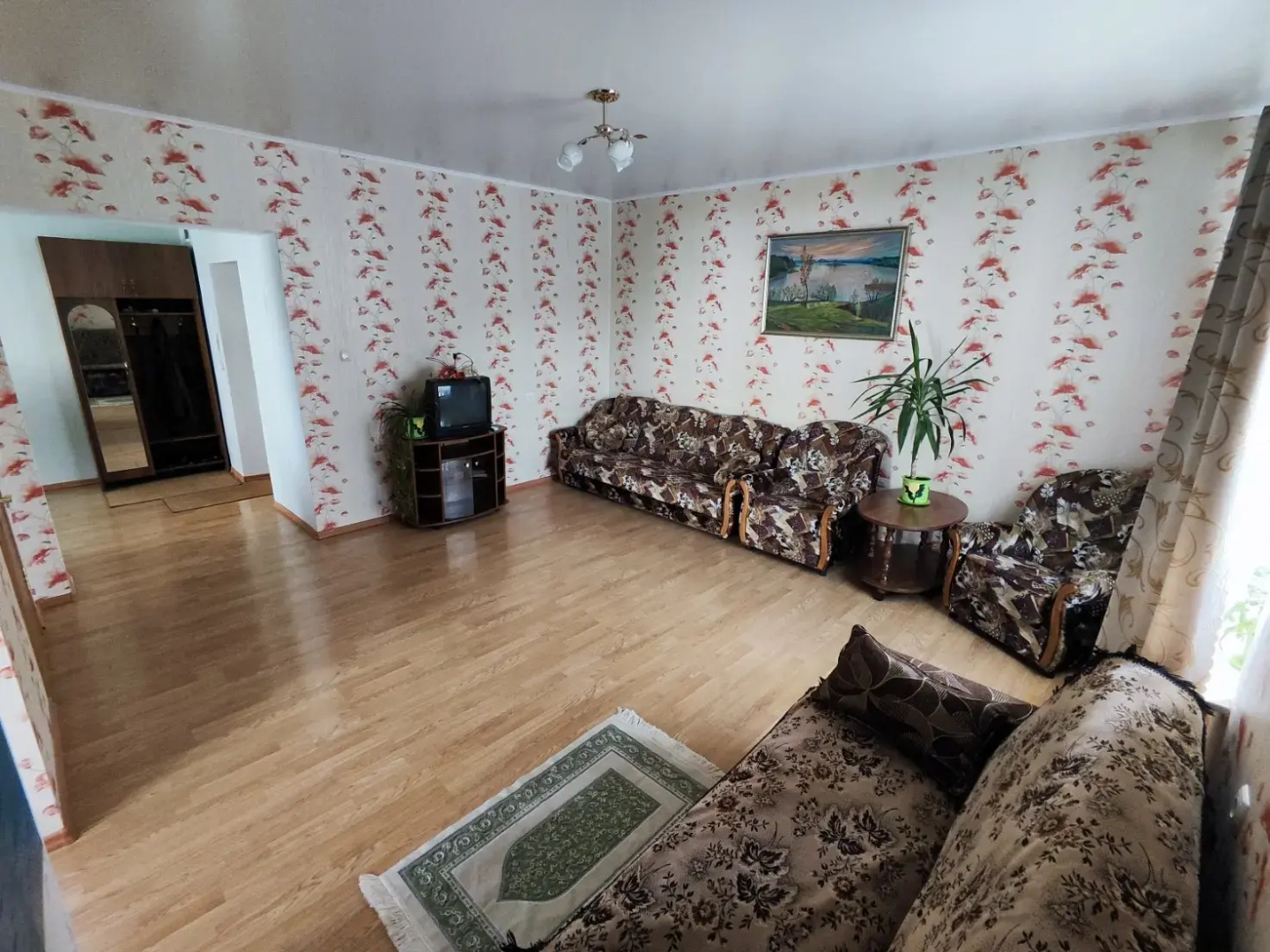 Квартира 2-к. квартира, 50 м², 3 кровати
