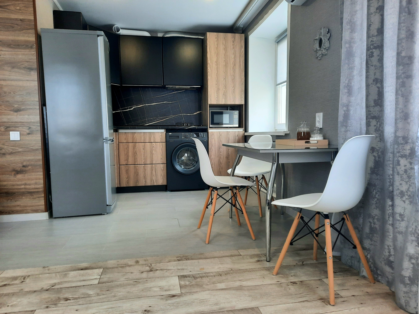 Квартира Студия Бесконтактное заселение Мкр. Вокзал Odeyalkin