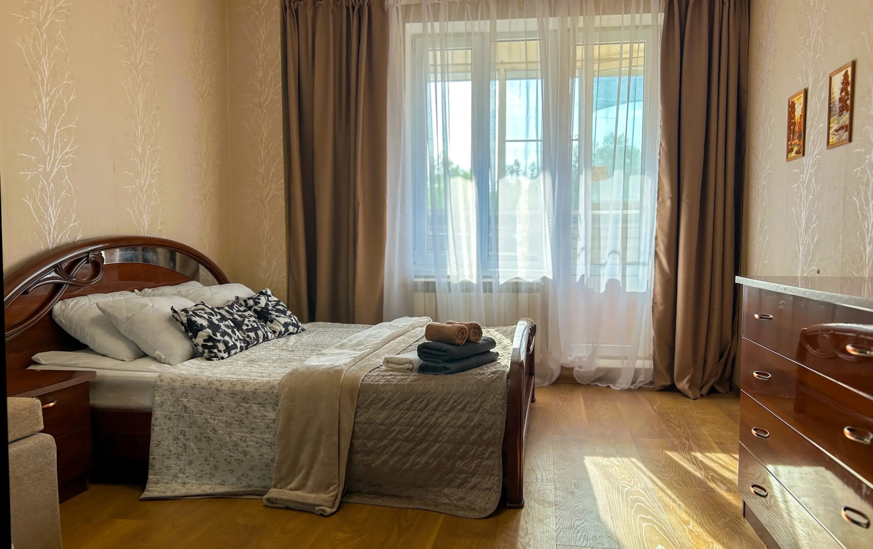 Апартаменты Хорошая квартира в пешей доступности с больницей Электроника