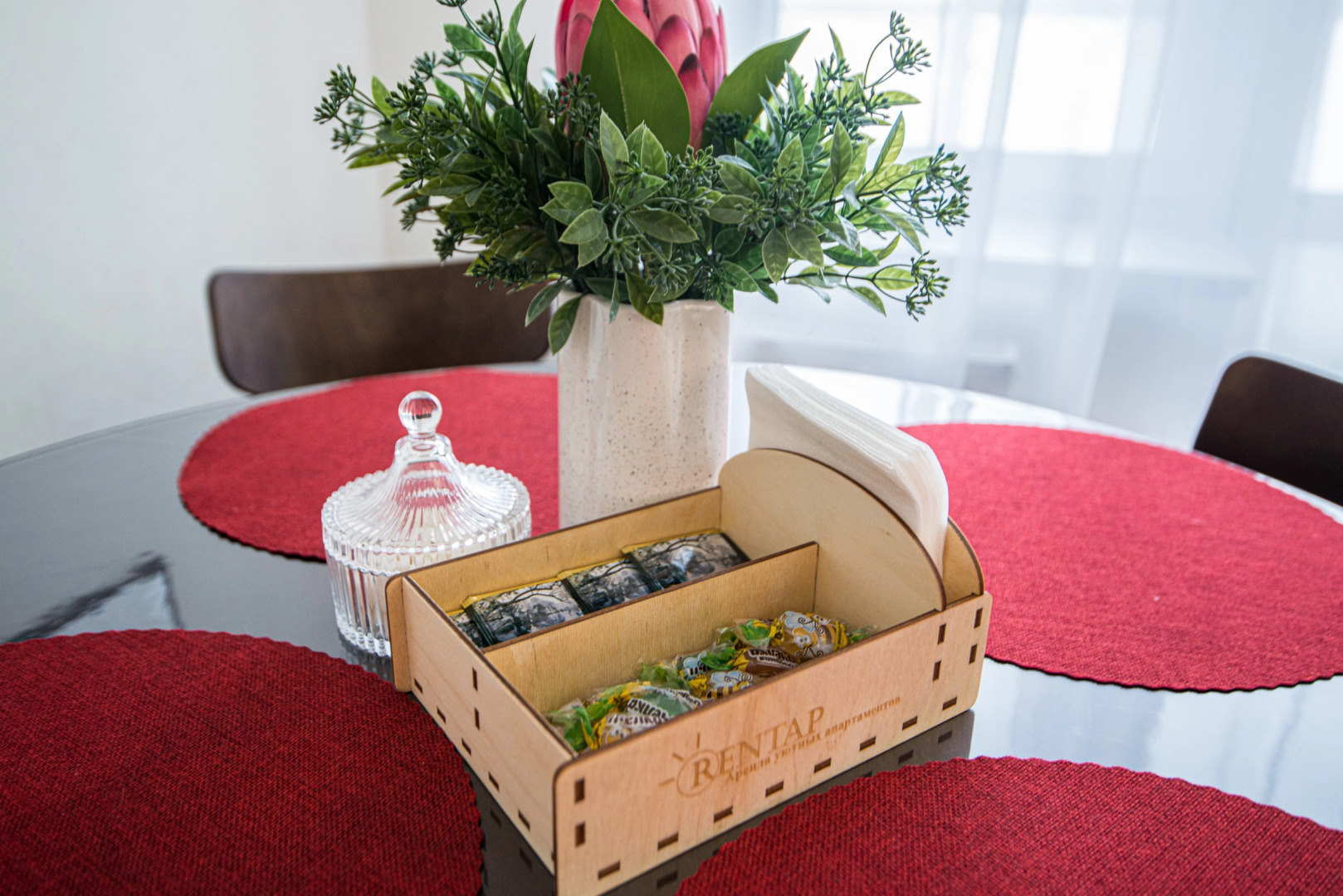 Квартира 1-к стильная недалеко от залива на Алендея 3 от RentAp, 4 сп.места