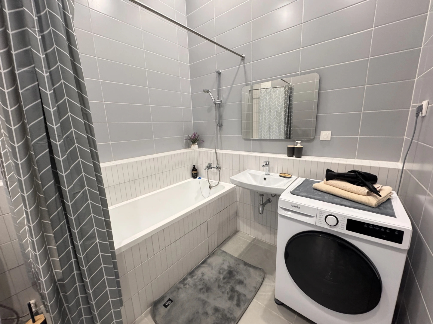 Квартира 1-к. квартира, 40 м², 2 кровати
